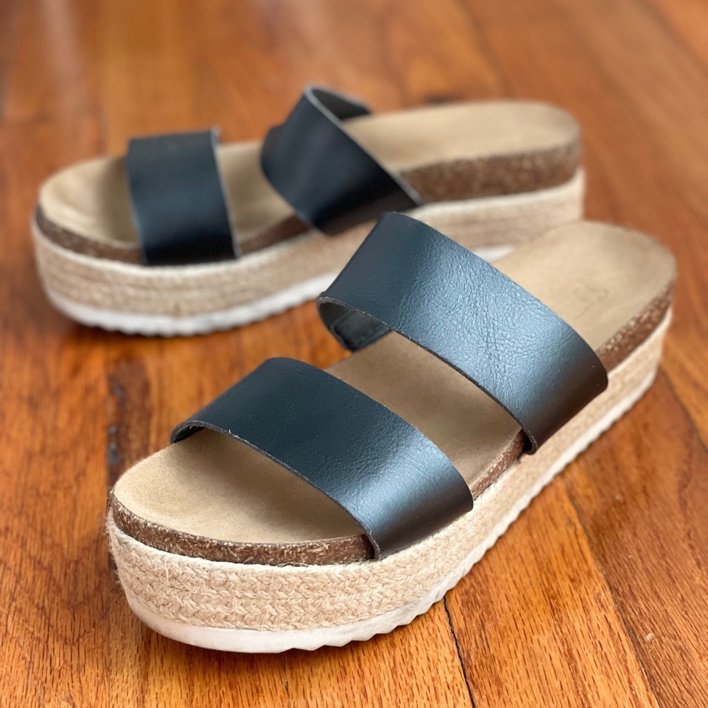 Platform Espadrille Sandals size 7.5